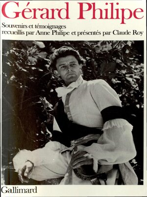 cover image of Gérard Philipe
